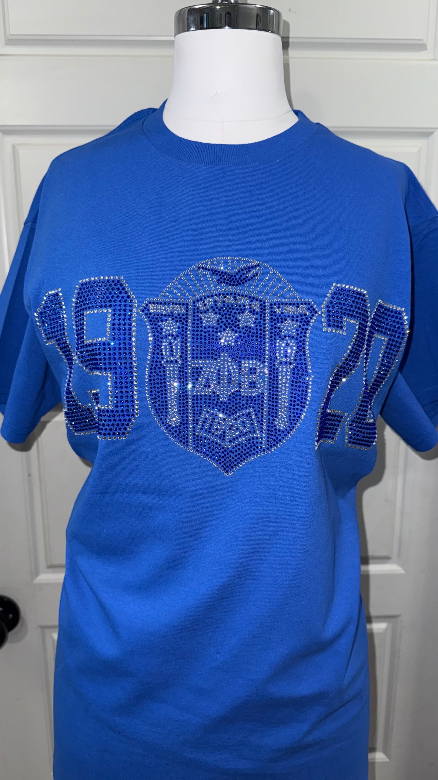 1920 Shield Rhinestone Shirt
