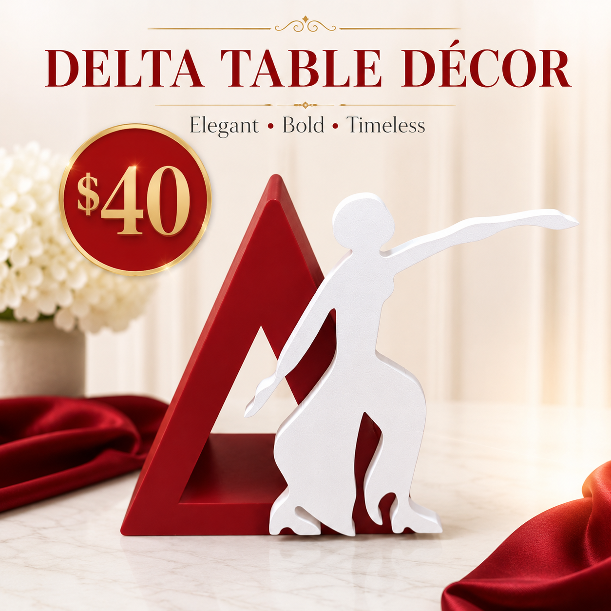 Delta Fortitude Table Decor