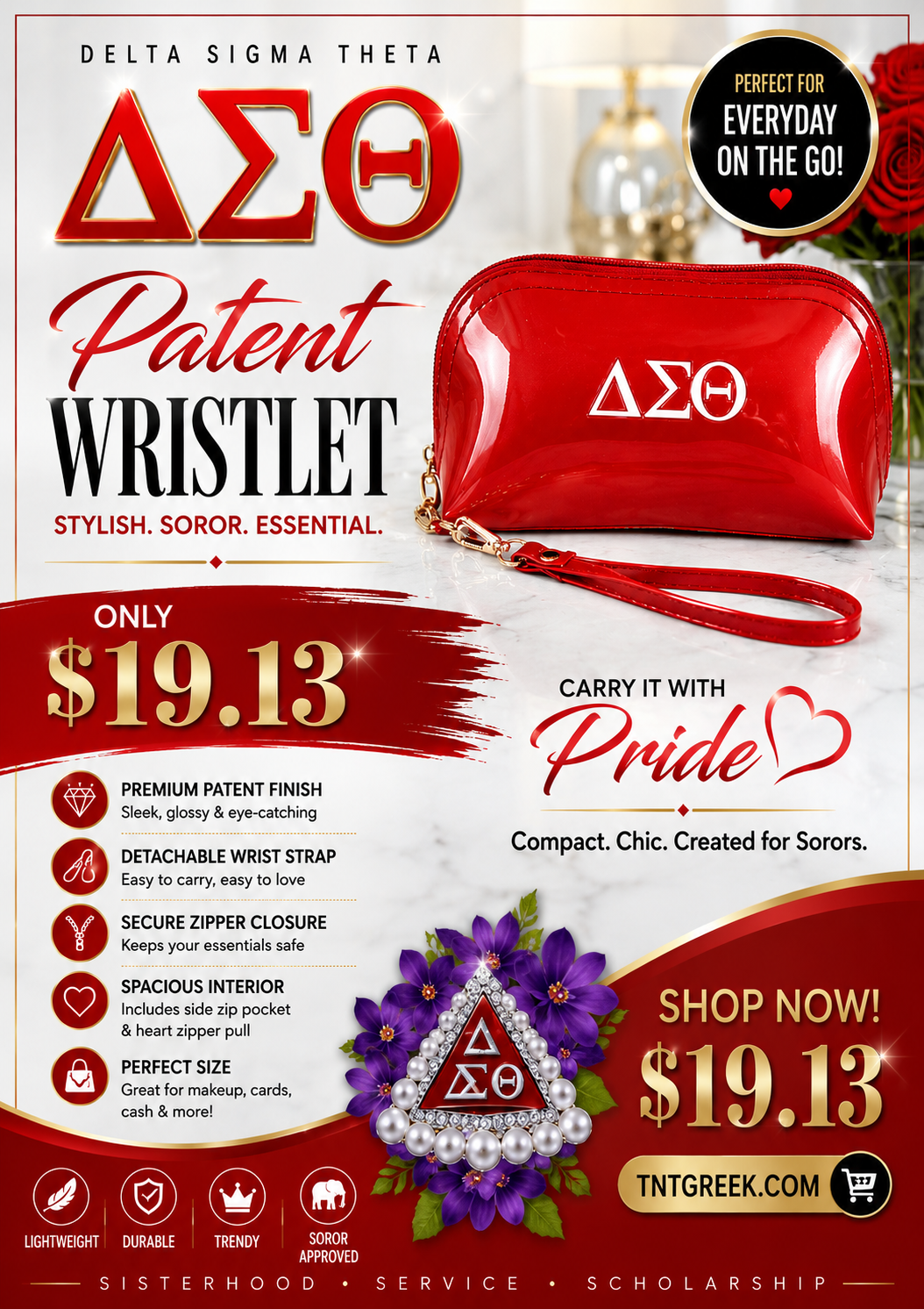 Delta Wristlet