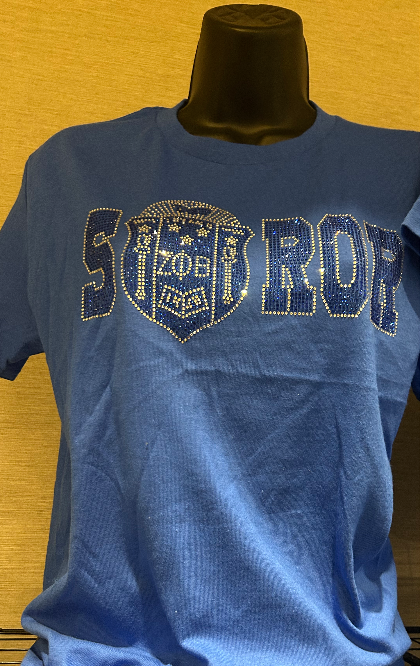 Zeta Soror Rhinestone Tshirt