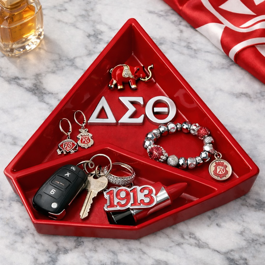 Delta Trinket Jewelry Tray