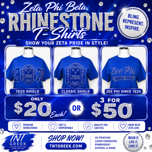 Zeta Rhinestone Tees