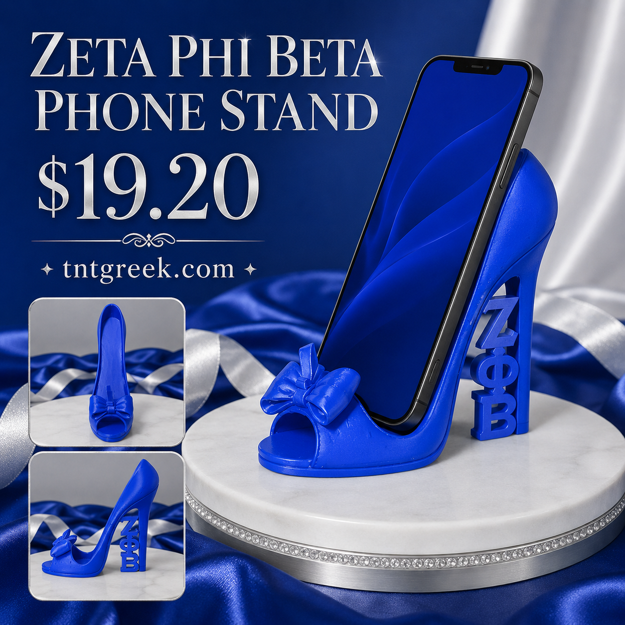 Zeta Phi Beta Phone Stand