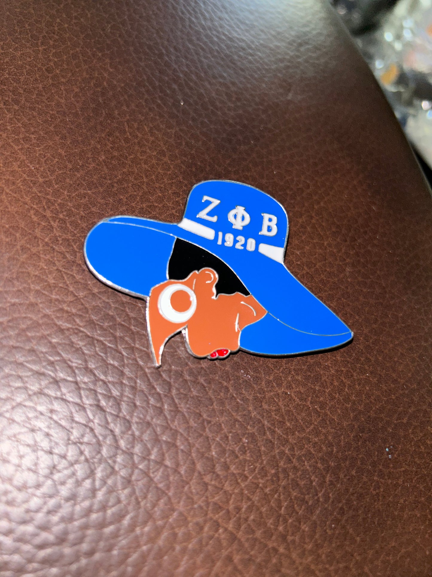 ZPB Head Brooch