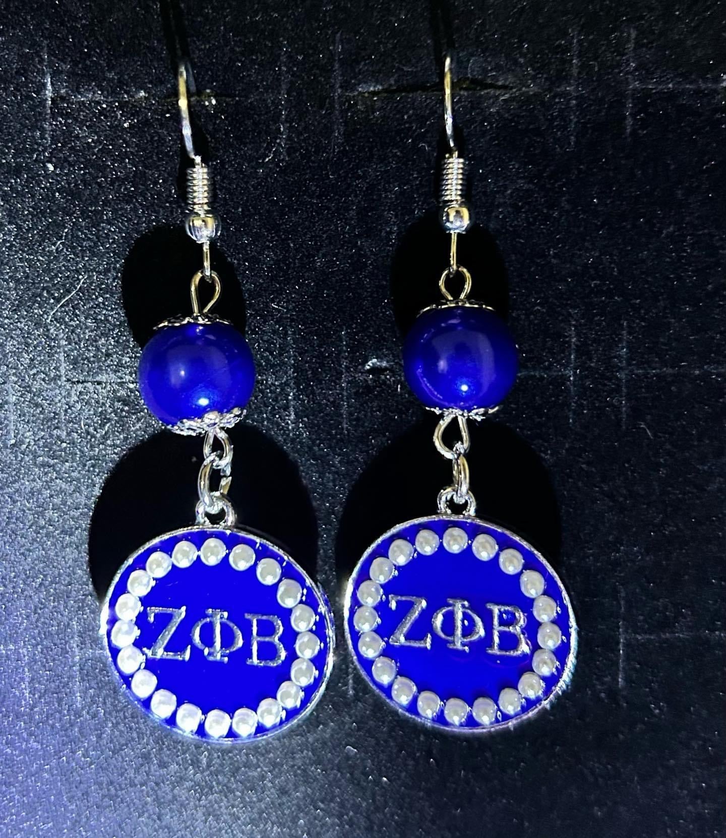 ZETA BLUE EARRINGS