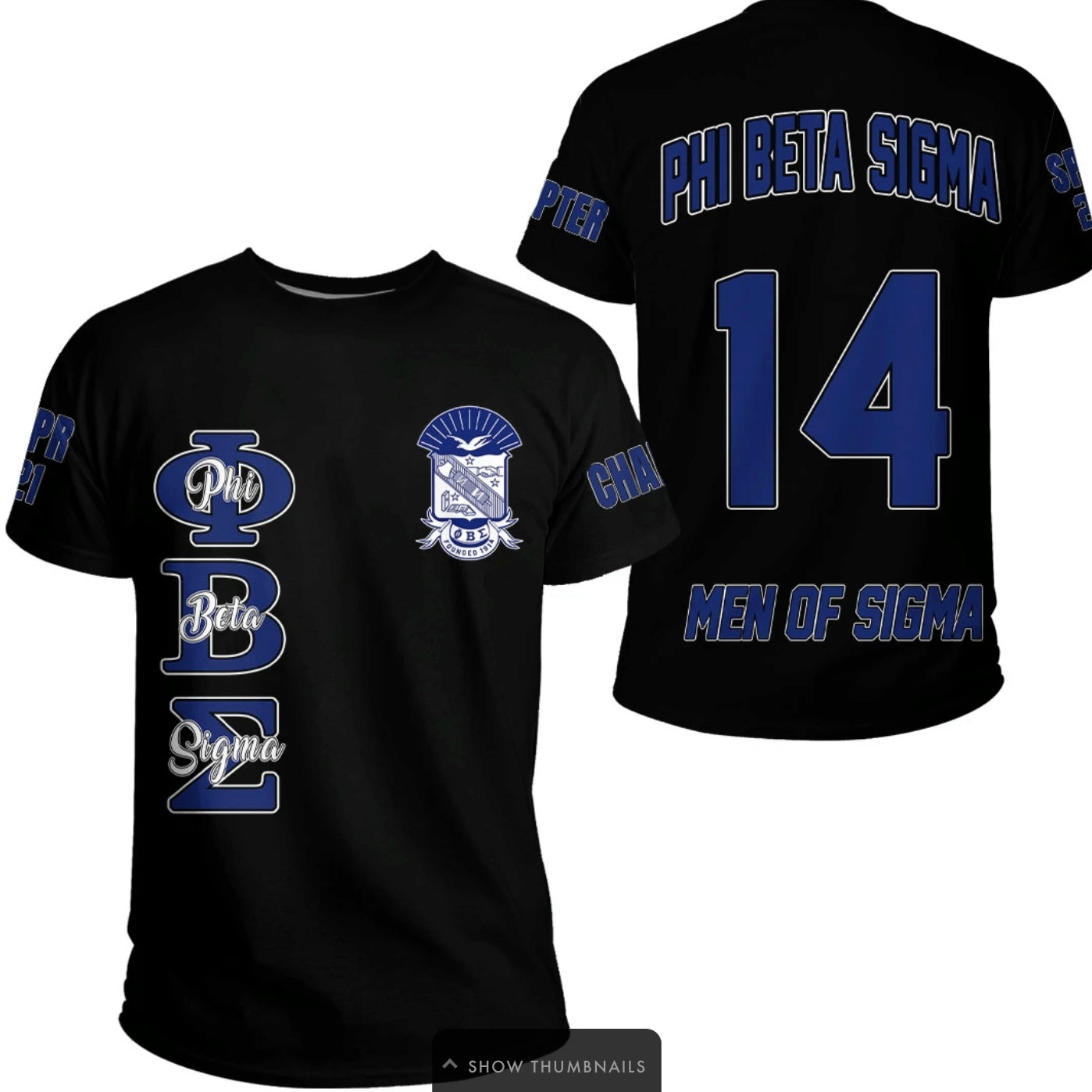 Custom Phi Beta Sigma Shirt Line Shirts