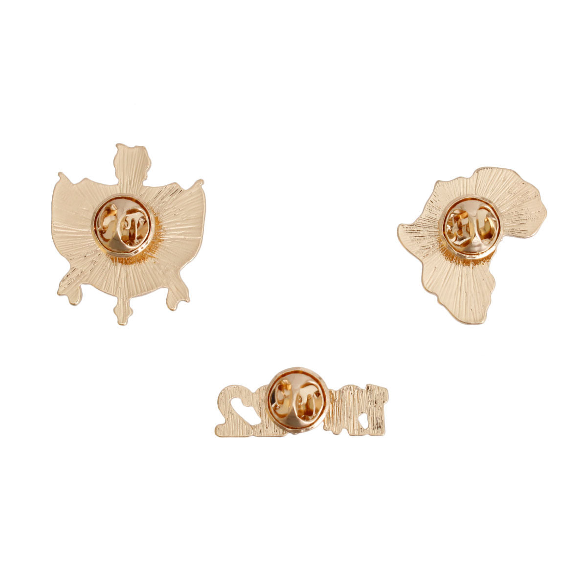 SGRHo Blue Gold Sorority 3pcs Pin Set